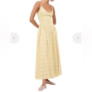 Staud Dena Dress, golden vine